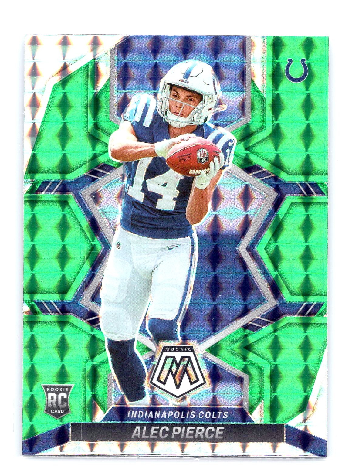 Alec Pierce Panini Mosaic #329 Green Mosaic
