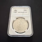 1890 $1 Morgan Silver Dollar UNC