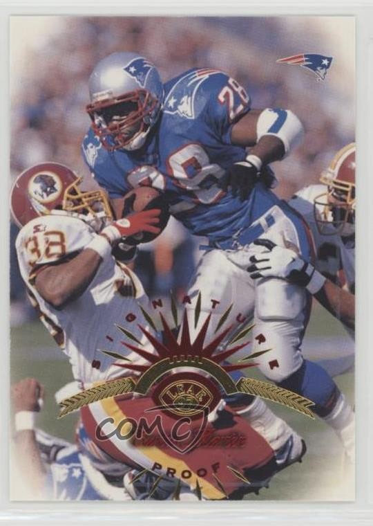 1997 Leaf Signature Proofs /200 Curtis Martin #49 HOF 0q3