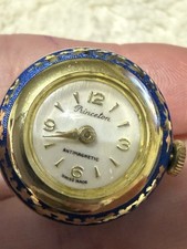 VINTAGE 1960’s GOLD PLATED PRINCETON SWISS WATCH PENDANT