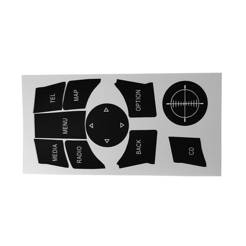 2009-2015 autocollant de réparation bouton IDrive neuf pour BMW'F30 F31 F34 E90 - Picture 14 of 22