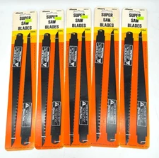 NEW 5-PACK Allway 04014 Super Wood & Metal Cutting Blades Set SBA ~ Free Ship.
