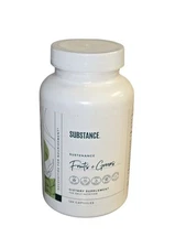 SUBSTANCE Nature's Sustenance Daily Greens & Fruits Supplement  120ct