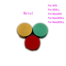 METAL New/3DS/2DS/XL/LL Joystick For Nintendo Replacement Thumb Pad Cap Analog