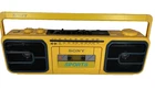 VTG Sony CFS-950 Sports AM/FM Stereo Radio Cassette Recorder Boombox w/ AC cord