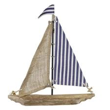 Used Stylecraft Home Collection AI51198DS Squall - Sail Boat Decorative