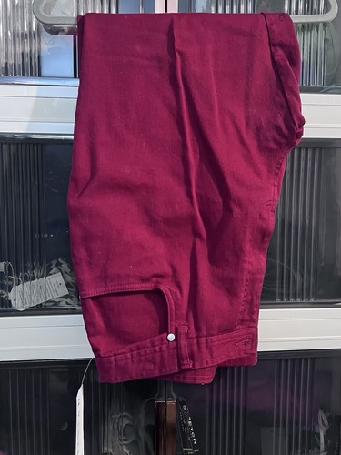 ST JOHN BAYS WINE STRETCH JEANS SIZE 20W WOMENS NWT - Picture 2 of 6