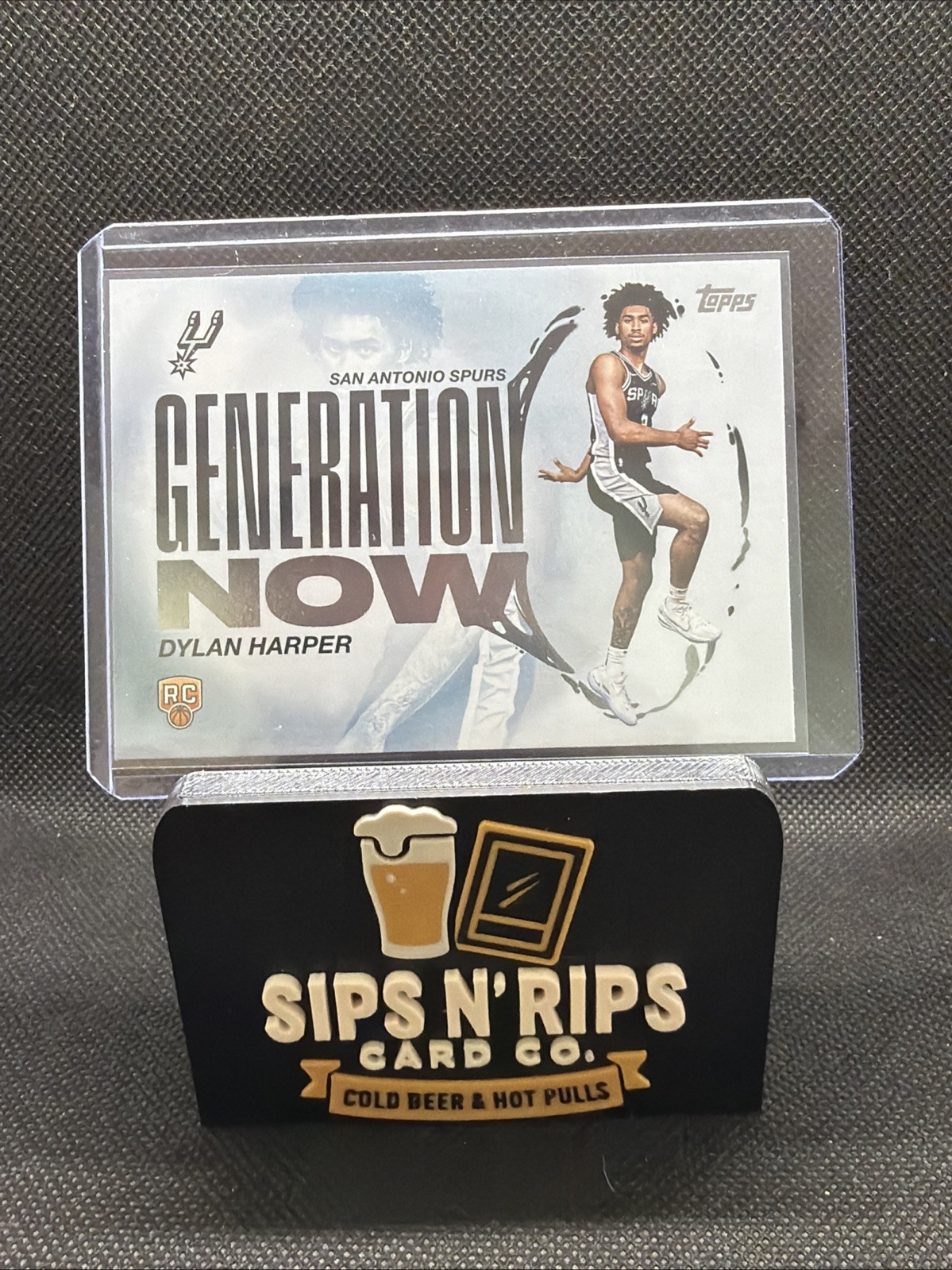 2025-26 Topps #GN-2 Dylan Harper Generation Now RC San Antonio Spurs
