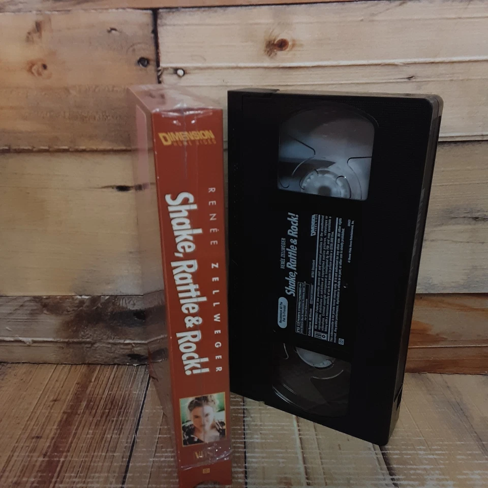 Shake Rattle and Rock VHS Used Renée Zellweger 1994 Musical Drama - Image 4 of 4