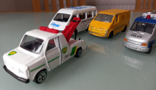 Jobot bundle of 4 Ford Transit vans Corgi  / LLedo