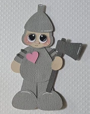 Tin Man,  Wizard Of Oz Inspired. Scrapbook, Card making Paper Piecing