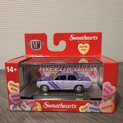 2 - M2 Machines Sweethearts 1970 Datsun 510 -Custom - New In Box - HOT Wheel HTF