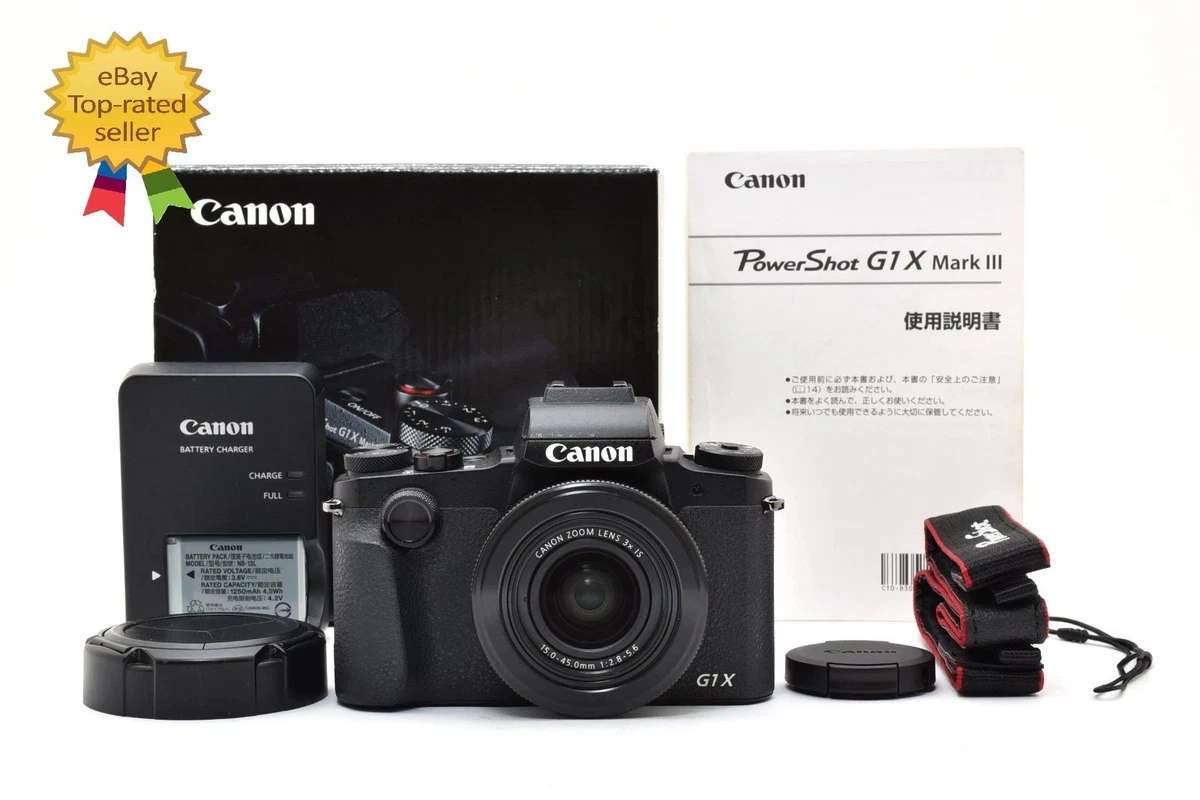 Canon PowerShot G1 X Mark III Digital Cameras for Sale - Shop New