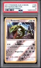 2017 POKEMON SUN & MOON GUARDIANS RISING #106 RAYQUAZA-REVERSE FOIL PSA 9