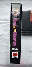 MINT - King Of The Monsters ( Neo Geo AES ) Dog Tag - US Version - CIB