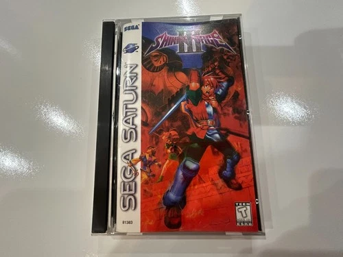 Shining Force III 3 (Sega Saturn, 1998) CIB Complete in Box w Manual NR MINT