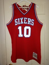 Men's Maurice Cheeks 1982-83 Mitchell & Ness 76ers Authentic Jersey 48 (XL) NWT