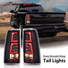 Led Tail Lights Brake Lamps Wharness For 1999-2005 2006 Chevy Silverado Lhrh Led Tail Lights Brake Lamps Wharness For 1999-2005 2006 Chevy Silverado Lhrh
