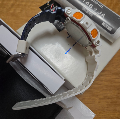 CASIO G-SHOCK GA-110PS-7AJR Evangelion Rei Ayanami Quartz From Japan Unused - Picture 5 of 8