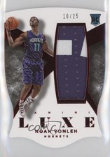 2014-15 Panini Luxe Memorabilia Die-Cuts Prime Red 10/25 Noah Vonleh #19 0af