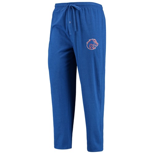 Men's Concepts Sport Royal/Heathered Charcoal Boise State Broncos Meter Long - Picture 4 of 5