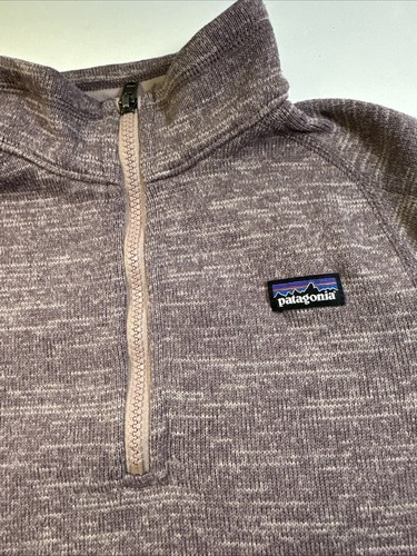 Patagonia Girls Sweatershirt Pullover Half-Zip Purple XXL/16-18 #0314 - Picture 4 of 18