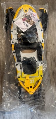 ALPTREK Pro SPIN Snowshoe Kit Sawtooth Angular Frame 821 w/Poles Small Yellow