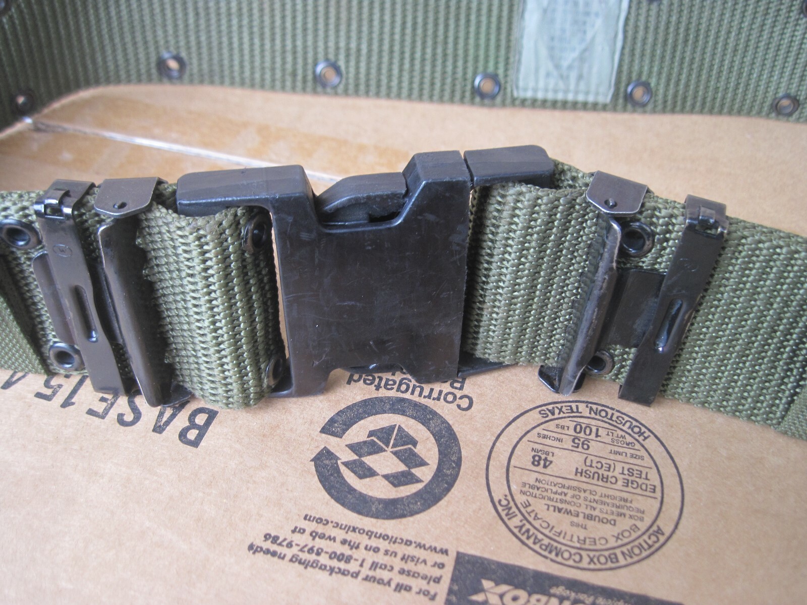 BELT, INDIVIDUAL EQUIPMENT SIZE LARGE NSN 8465013221966 eBay