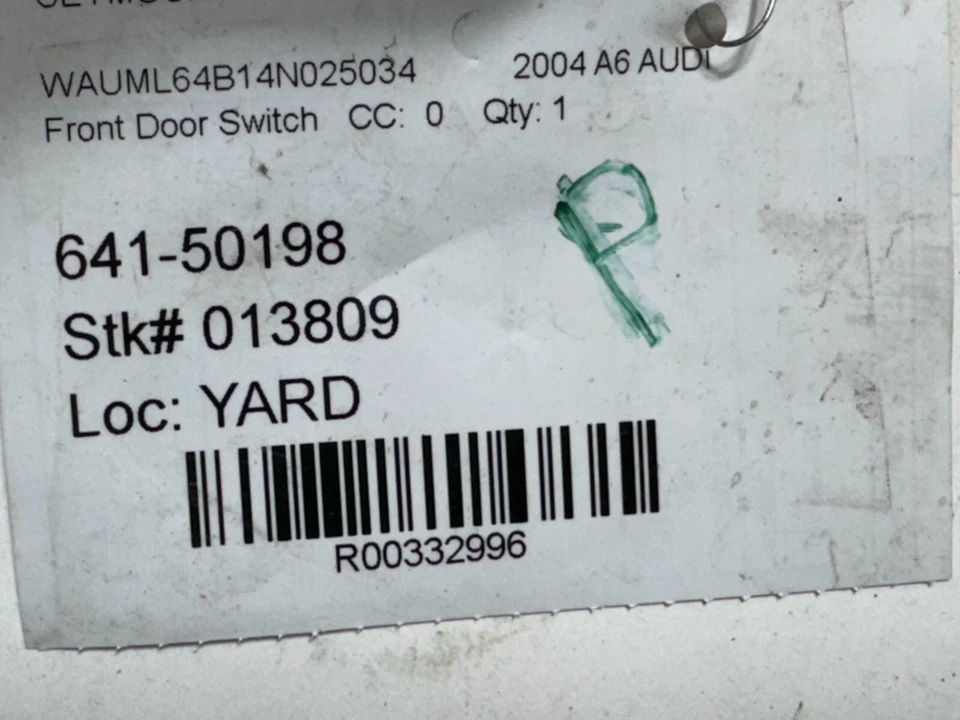2000-2004 AUDI A6 FRONT LEFT MASTER POWER WINDOW CONTROL SWITCH OEM - Image 4 of 4