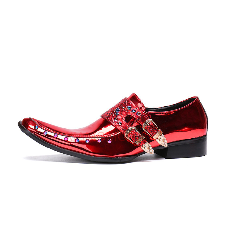 Zapatos Para Hombre Cuero Con Remaches Puntera Puntiaguda Bling Formal Boda Zapatos Bling Puntiaguda zsell 68e5d4 Zapatos Para Hombre Cuero Con Remaches Puntera Puntiaguda Bling Formal Boda Zapatos Bling Puntiaguda zsell 68e5d4