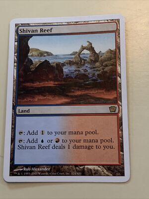 Shivan Reef 9th Edition 2005 Magic The Gathering NM