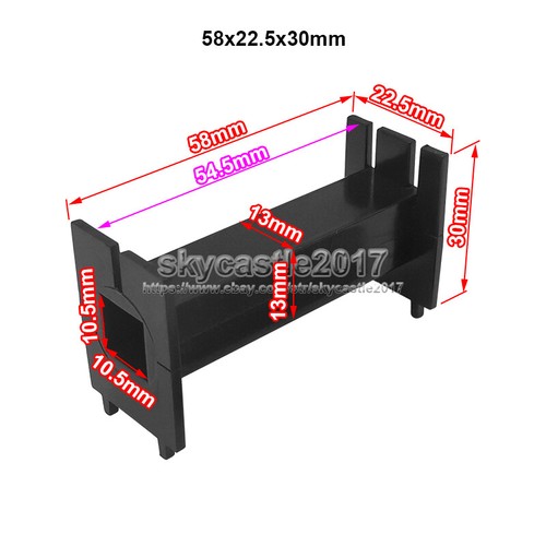 2pcs Plastic Bobbin Inductor Coil Frame Square Skeleton Wire Winding Spool Reel - Bild 13 von 20