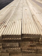Pressure Treated Reversible Green Decking Board