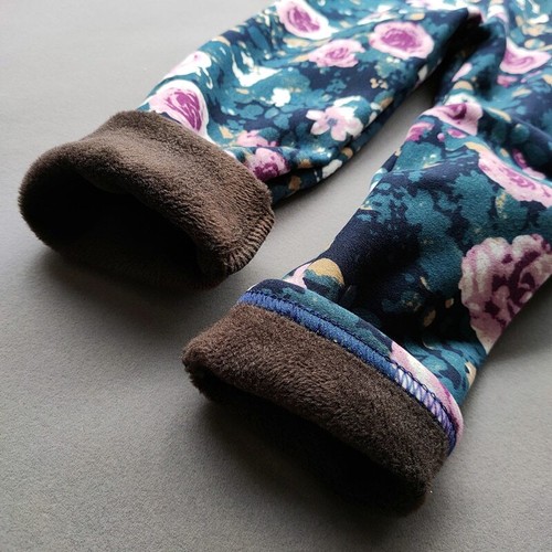 Children's Clothes Girl Pants Winter Fleece Keep Warm Leggings for Warm Trousers - Picture 6 of 27