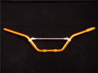 Pit Bike Heavy Duty Gold Alloy Lenker. 725 mm breit. 5'' Rise Lenker