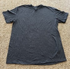 Gildan Soft Style Short Sleeve T-Shirt Size Large Gray