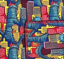 Dinosaur Dragon Monster Bandana Headband Chemo wrist wrap head band neck scarf