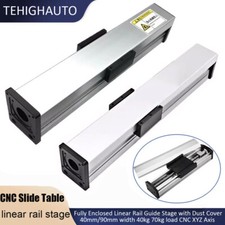 Mesa deslizante tornillo de bola completamente cerrada IP65 a prueba de polvo sala limpia CNC etapa lineal