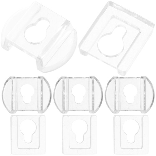 8 Pcs Mirror Brackets Picture Hanger Mounting Hooks Clips