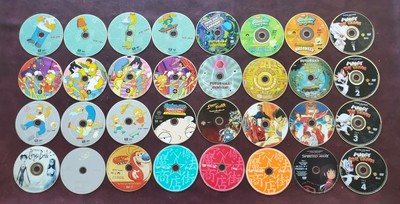 Cartoon Anime Dvd Lot 32 Dvd Disc Only Simpsons Futurama Pinky The Brain Ebay