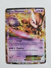 Mewtwo EX 54/113 Pokemon Holo Rare In Top Loader Sleeve With Tracking