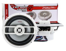 Cerwin-Vega VM65 - 6.5" 250W MAX 60W RMS 2-Way Marine Coaxial Speakers