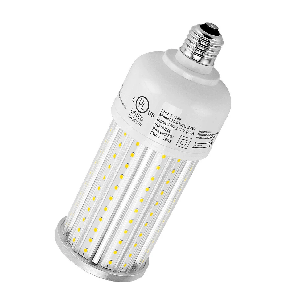 27W LED Corn Bulb Light 6000K E26 Medium Base For Workshop Bedroom (120W Equiva) - Image 2 of 4