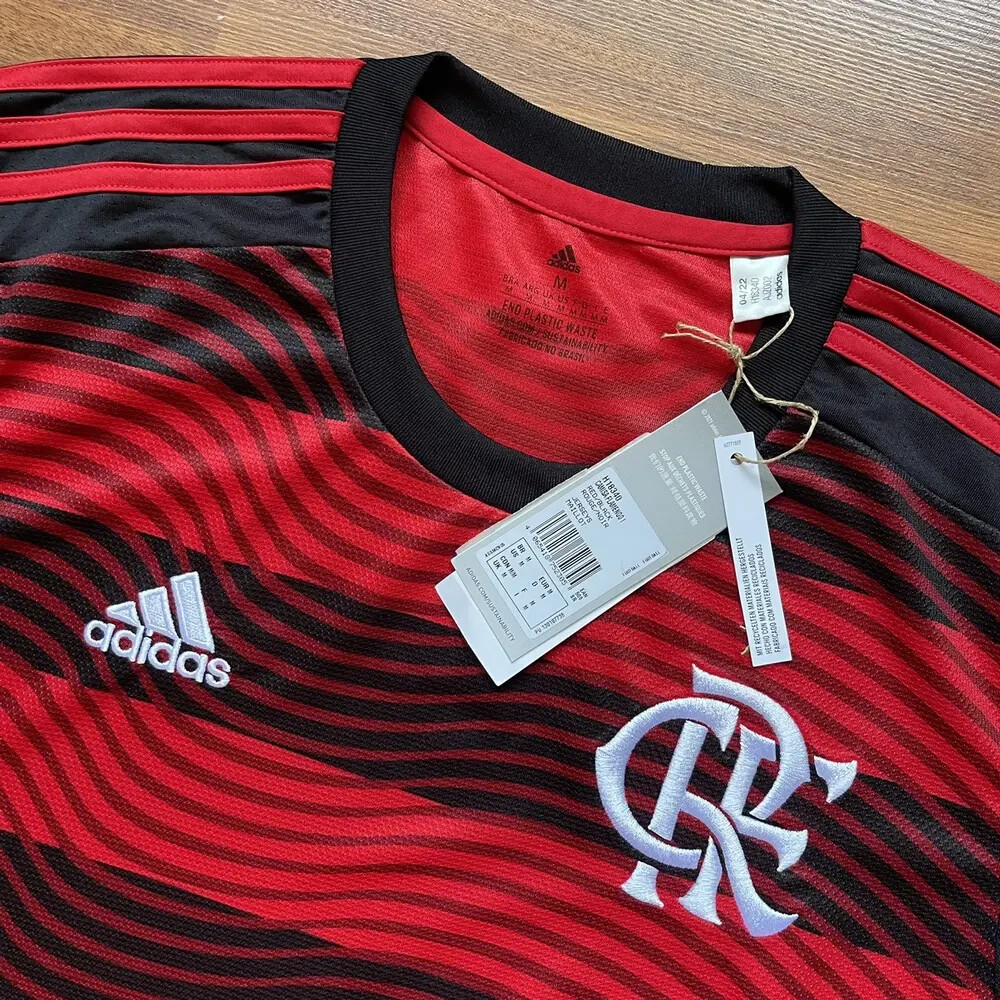 Flamengo adidas シャツ サイズP 赤黒 $_12.JPG?set_id=880000500F
