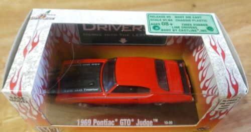 Pontiac GTO Judge 1969 Máquinas M2 conductores automáticos neumáticos de goma a escala 1:64 nuevos - Imagen 2 de 8