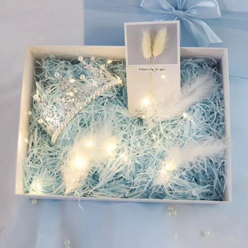 50G/100G Box Decoration Raffia Grass Shredded Wrapping Lafite Paper Decorative * - Picture 9 of 23