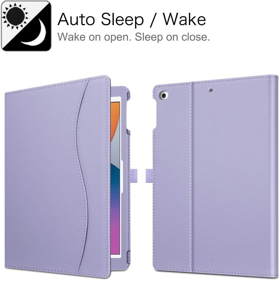 Funda para Apple iPad 9ª Generación (2021) 10,2 Pulgadas Folio Soporte Smart Cover con Bolsillo Foto 3 de 4