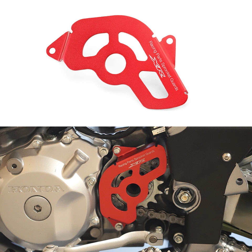 CNC Front Sprocket Guard Cover Chain Protector For HONDA XR 400R 96-04 XR400R - Изображение 2 из 4