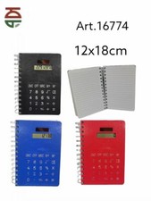 x Agenda Diario Taccuino Con Calcolatrice Appunti Scuola Lavoro bal