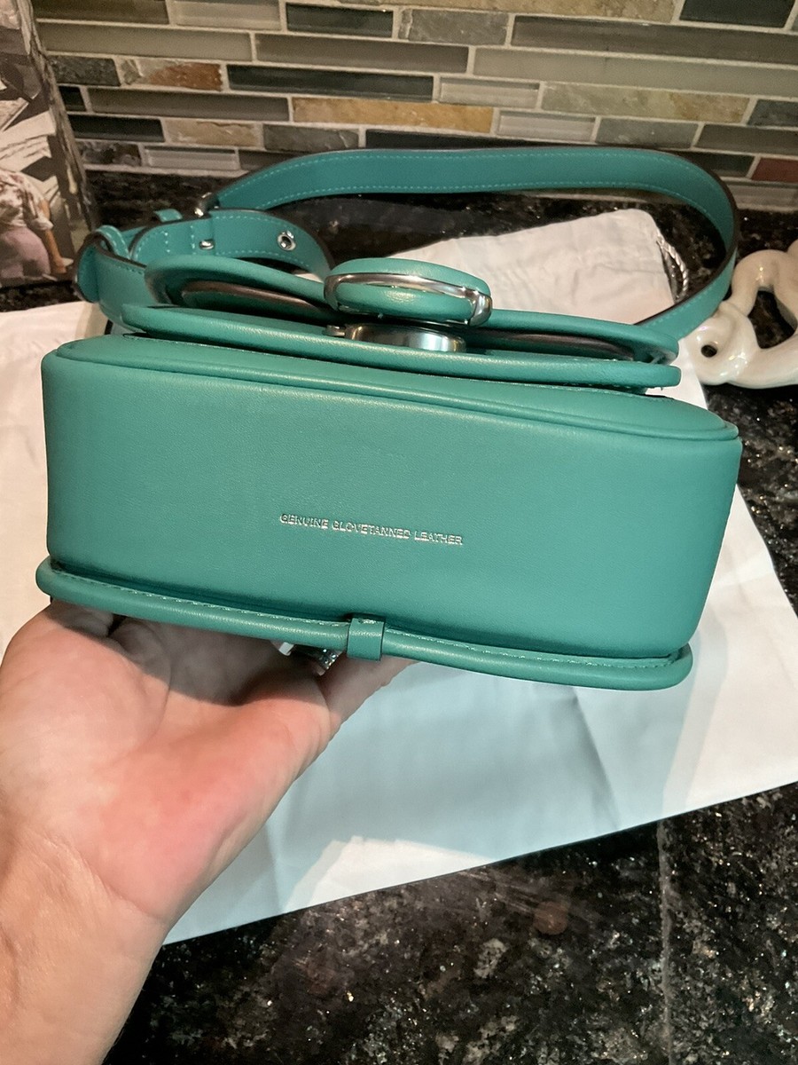 COACH(コーチ) ショルダーバッグ タビー メッセンジャー 19 CK955 グリーン レザー COACH Tabby Messenger 19 Crossbody Bag CK955 Bright Green Teal | eBay